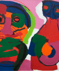 Man and bird - Karel Appel